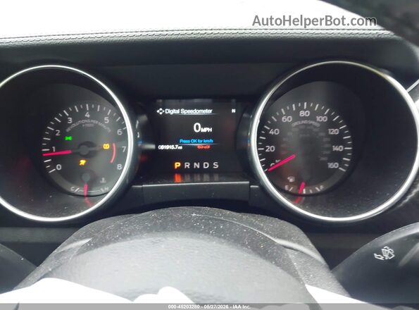 1FA6P8TH2K5194001 2019 FORD MUSTANG Black Вид задніх сидінь