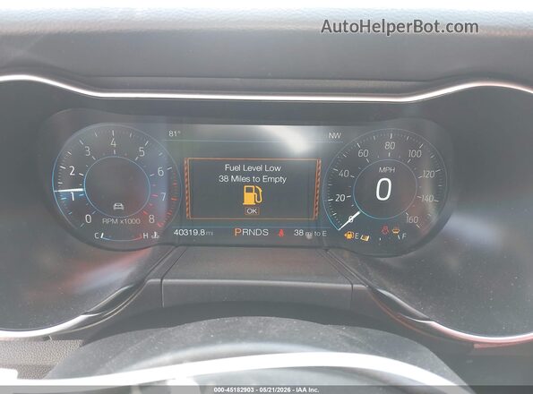 1FA6P8TH2M5150115 2021 FORD MUSTANG Красный Вид задних сидений