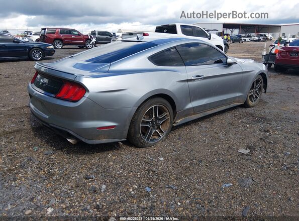 1FA6P8TH2P5105499 2023 FORD MUSTANG Серебряный Задняя правая четверть