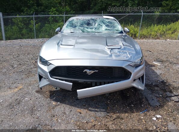 1FA6P8TH2P5105499 2023 FORD MUSTANG Серебряный Вид спереди