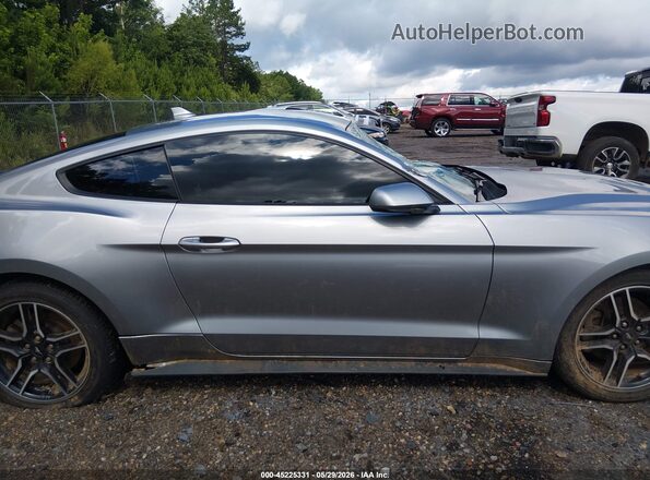 1FA6P8TH2P5105499 2023 FORD MUSTANG Серебряный Вид задней части салона