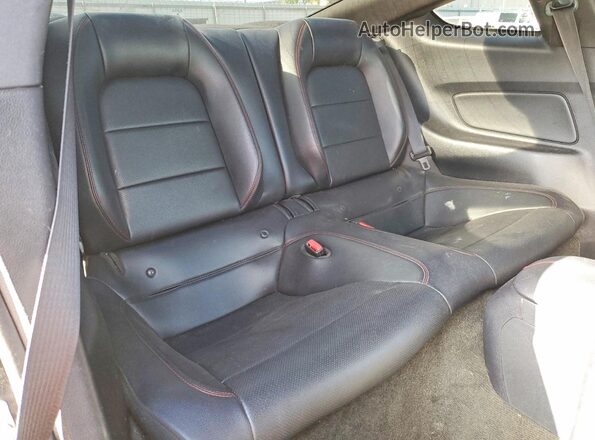 1FA6P8TH3G5289853 2016 FORD MUSTANG Black უკანა სავარძლების ხედი