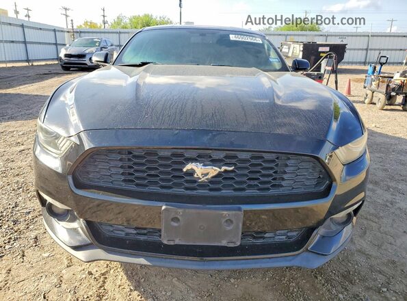 1FA6P8TH3G5289853 2016 FORD MUSTANG Black წინა ხედი