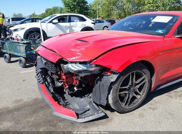 1FA6P8TH3L5188645 2020 FORD MUSTANG Red Вид спереду
