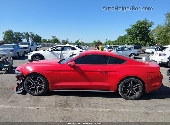 1FA6P8TH3L5188645 2020 FORD MUSTANG Red Панорамний вид салону 360°