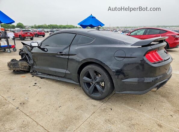 1FA6P8TH3N5140825 2022 FORD MUSTANG Black უკანა მარცხენა