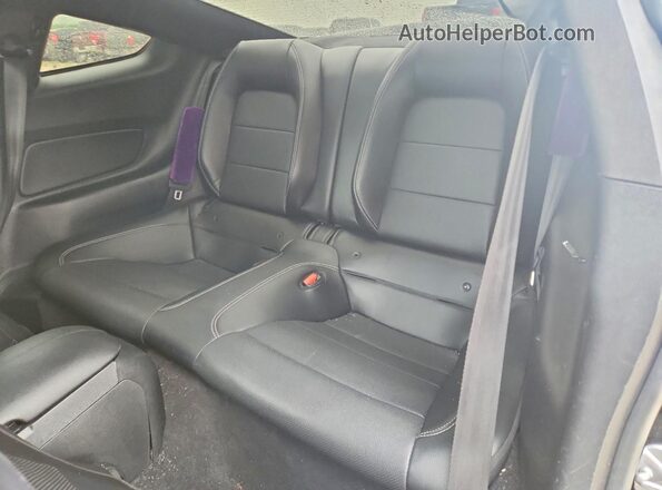 1FA6P8TH3N5140825 2022 FORD MUSTANG Black უკანა სავარძლების ხედი
