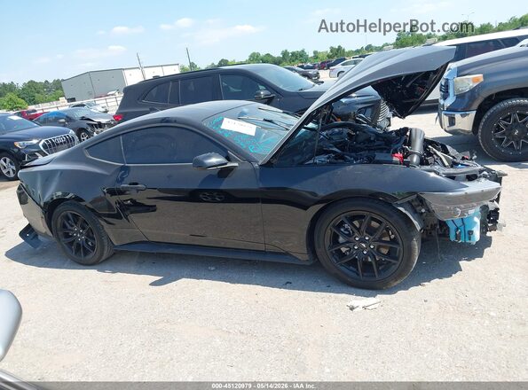 1FA6P8TH3S5129397 2025 FORD MUSTANG Black Սալոնի հետևի տեսք