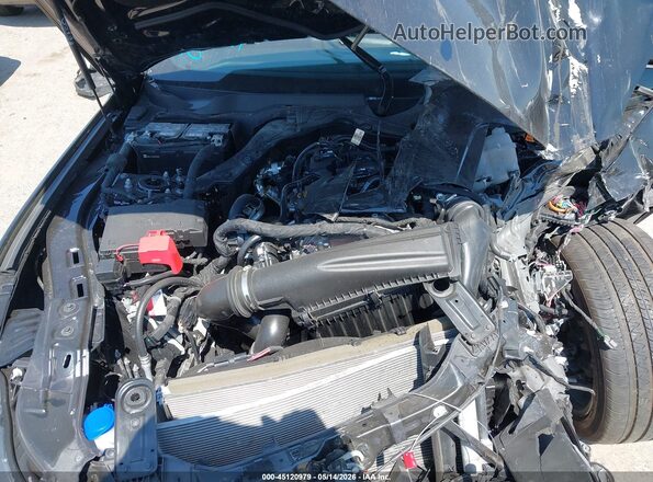 1FA6P8TH3S5129397 2025 FORD MUSTANG Black Հետևի տեսք