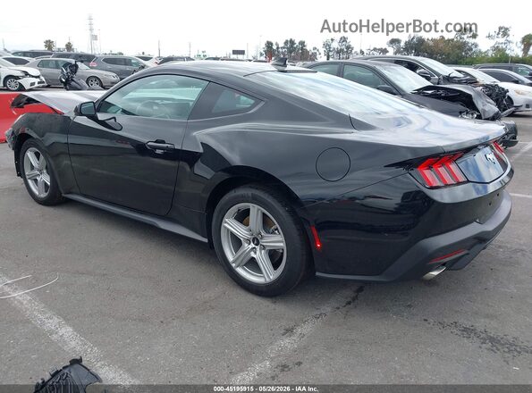1FA6P8TH3T5108020 2026 FORD MUSTANG Black Задня ліва чверть