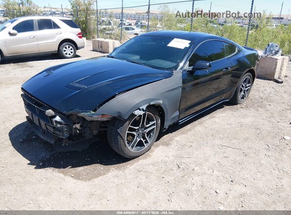 1FA6P8TH4J5108475 2018 FORD MUSTANG Black Front left