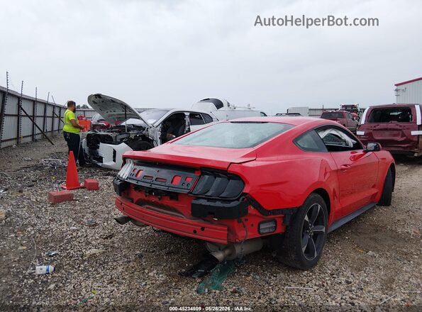1FA6P8TH4J5113840 2018 FORD MUSTANG Red Front view