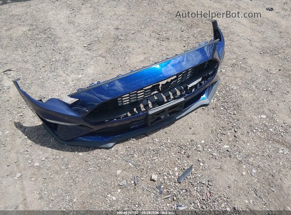 1FA6P8TH4K5133331 2019 FORD MUSTANG Синий Вид щитка приборов