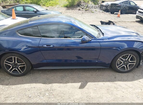 1FA6P8TH4K5133331 2019 FORD MUSTANG Синий Панорамный вид салона 360°