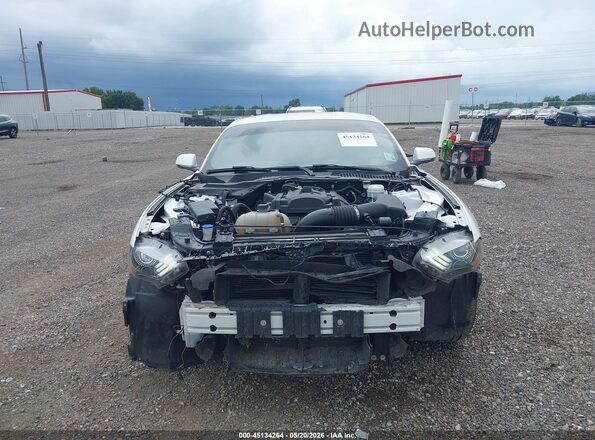 1FA6P8TH4L5120113 2020 FORD MUSTANG Белый Вид спереди