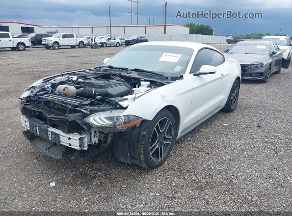 1FA6P8TH4L5120113 2020 FORD MUSTANG Белый Передняя левая четверть