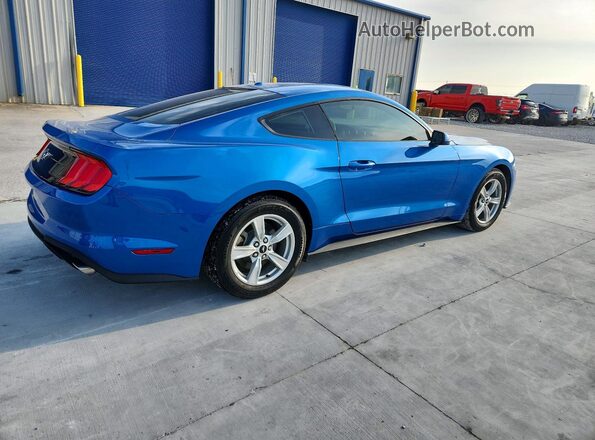 1FA6P8TH4L5130074 2020 FORD MUSTANG Blue Задня права чверть