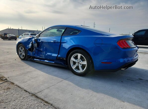 1FA6P8TH4L5130074 2020 FORD MUSTANG Blue Задня ліва чверть