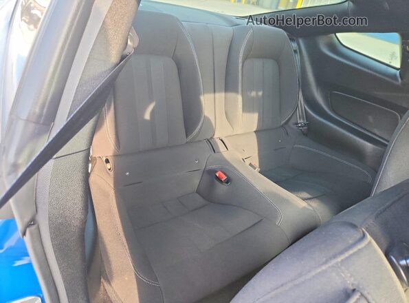 1FA6P8TH4L5130074 2020 FORD MUSTANG Blue Вид задніх сидінь