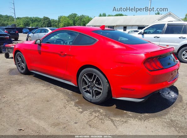 1FA6P8TH4M5105516 2021 FORD MUSTANG Red Задня ліва чверть
