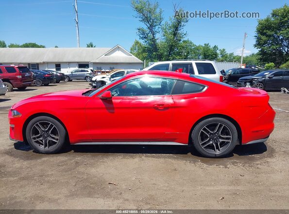 1FA6P8TH4M5105516 2021 FORD MUSTANG Red Панорамний вид салону 360°