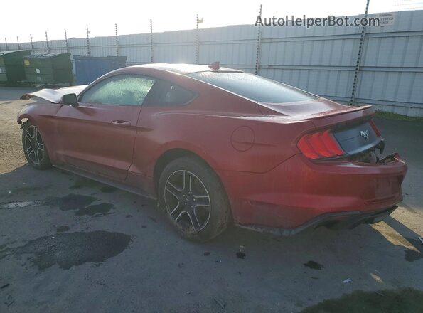 1FA6P8TH4M5128441 2021 FORD MUSTANG Burgundy უკანა მარცხენა