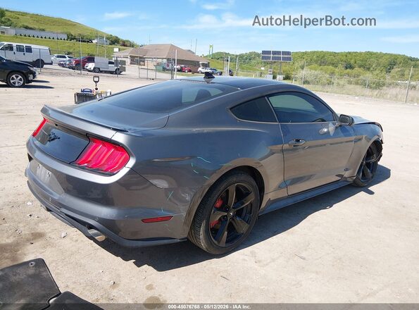 1FA6P8TH4N5148593 2022 FORD MUSTANG Серый Задняя правая четверть
