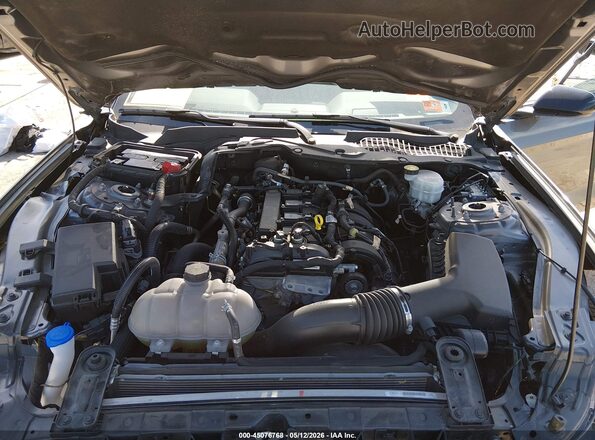 1FA6P8TH4N5148593 2022 FORD MUSTANG Серый Вид сзади