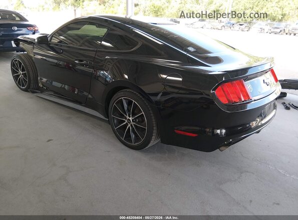 1FA6P8TH5H5208806 2017 FORD MUSTANG Black Հետևի ձախ