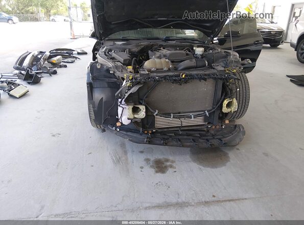1FA6P8TH5H5208806 2017 FORD MUSTANG Black Դիմացի տեսք