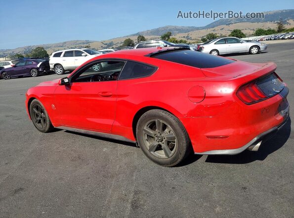 1FA6P8TH5K5123598 2019 FORD MUSTANG Red უკანა მარცხენა