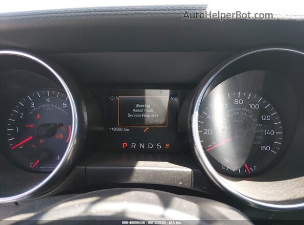 1FA6P8TH5K5143494 2019 FORD MUSTANG White Widok tylnych siedzeń