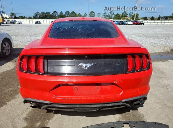 1FA6P8TH5L5120217 2020 FORD MUSTANG Red Widok z tyłu