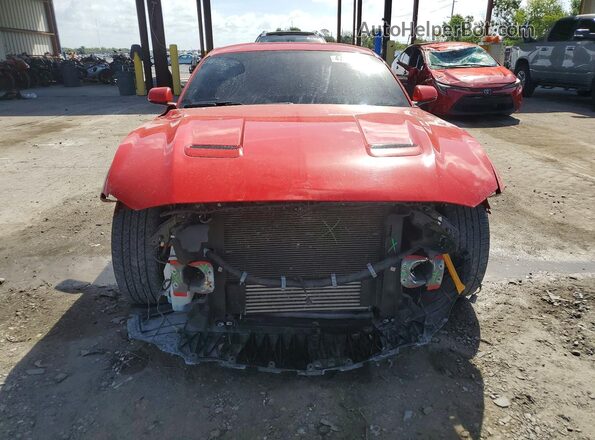 1FA6P8TH5L5120217 2020 FORD MUSTANG Red Widok z przodu