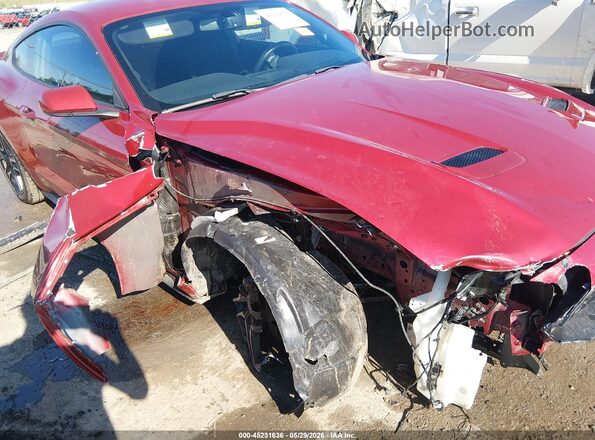 1FA6P8TH5L5126809 2020 FORD MUSTANG Red წინა ხედი