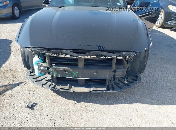 1FA6P8TH5R5102891 2024 FORD MUSTANG Black Widok z przodu