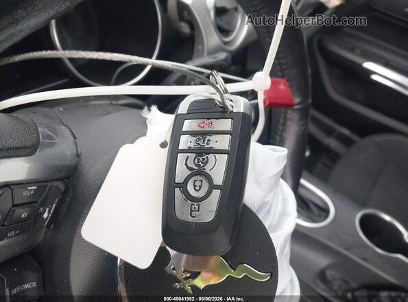 1FA6P8TH6L5190955 2020 FORD MUSTANG Gray Dashboard view
