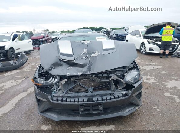 1FA6P8TH6L5190955 2020 FORD MUSTANG Gray Instrument cluster view