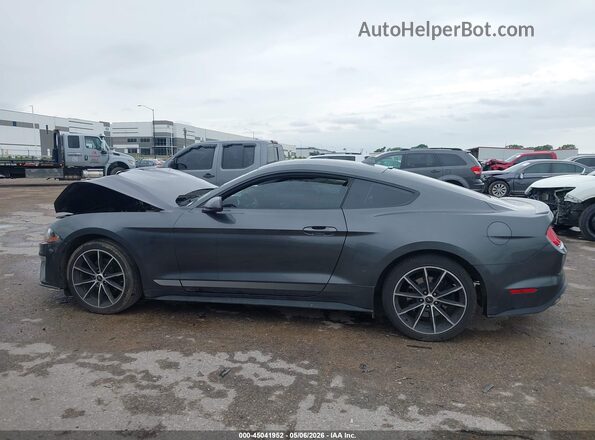 1FA6P8TH6L5190955 2020 FORD MUSTANG Gray 360 interior view