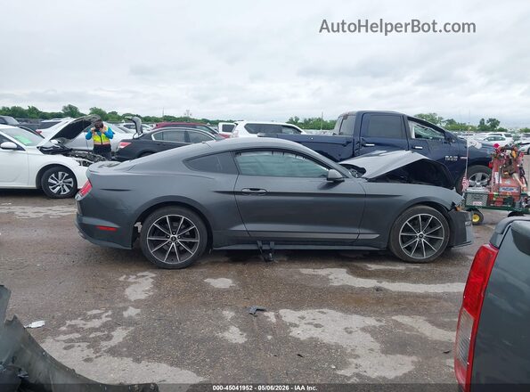 1FA6P8TH6L5190955 2020 FORD MUSTANG Gray Rear interior view
