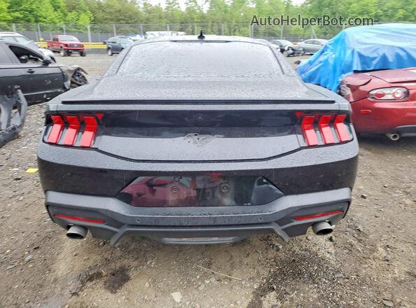 1FA6P8TH6S5113811 2025 FORD MUSTANG Black Հետևի տեսք
