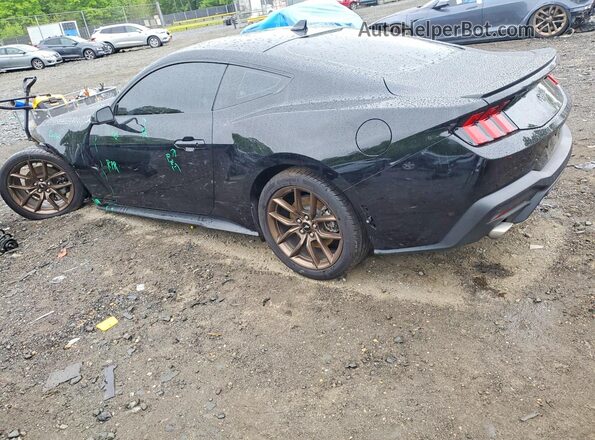 1FA6P8TH6S5113811 2025 FORD MUSTANG Black Հետևի ձախ