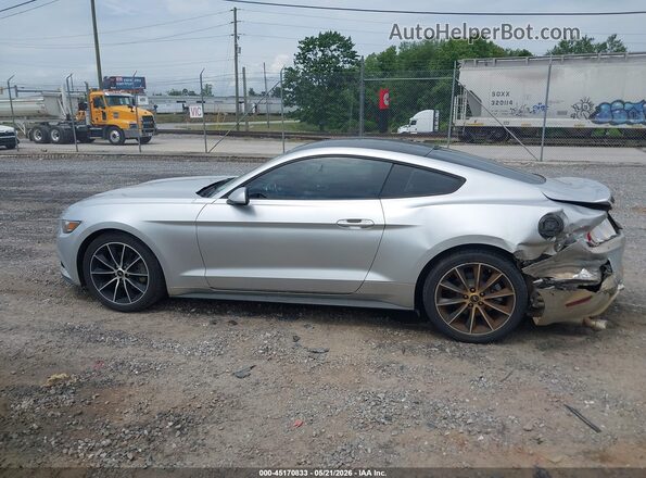 1FA6P8TH7G5241658 2016 FORD MUSTANG Silver 
