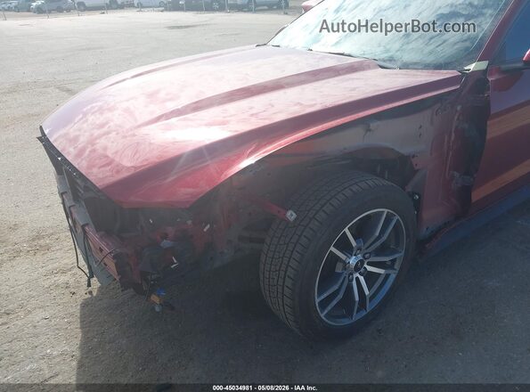 1FA6P8TH7G5292741 2016 FORD MUSTANG Red Front view