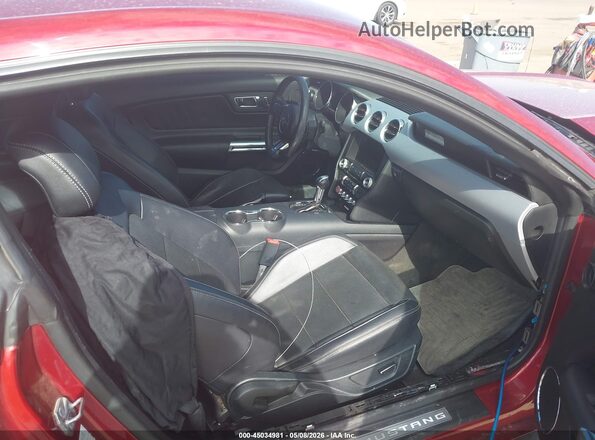 1FA6P8TH7G5292741 2016 FORD MUSTANG Red Front interior view