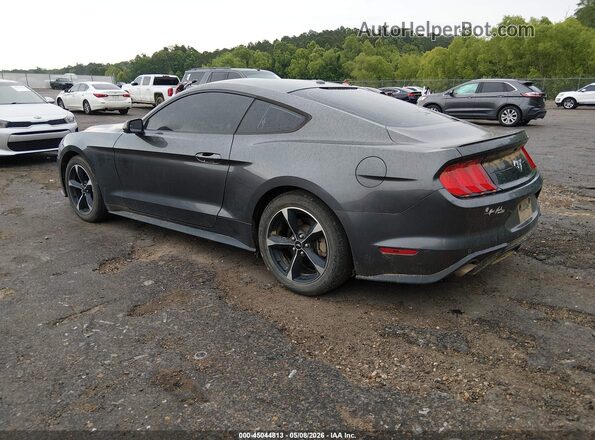 1FA6P8TH7J5113086 2018 FORD MUSTANG Gray Задня ліва чверть