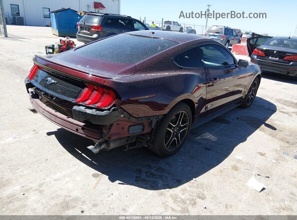 1FA6P8TH7J5181517 2018 FORD MUSTANG Maroon უკანა მარჯვენა