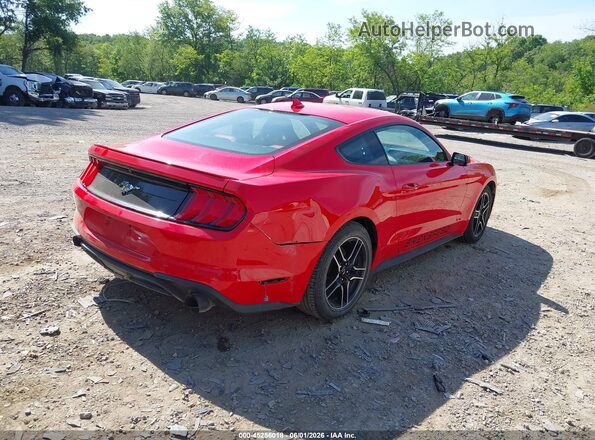 1FA6P8TH7N5143677 2022 FORD MUSTANG Red უკანა მარჯვენა