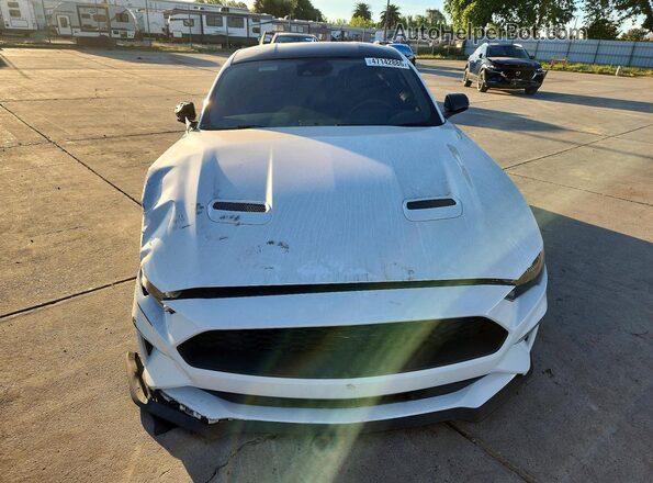 1FA6P8TH7N5144828 2022 FORD MUSTANG White Widok z przodu