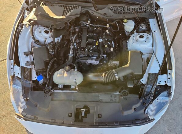 1FA6P8TH7N5144828 2022 FORD MUSTANG White Widok wnętrza z tyłu